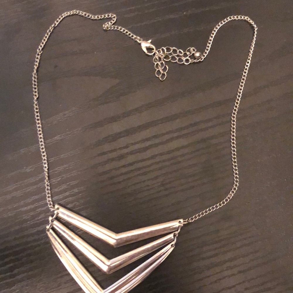 Silver Bar Necklace